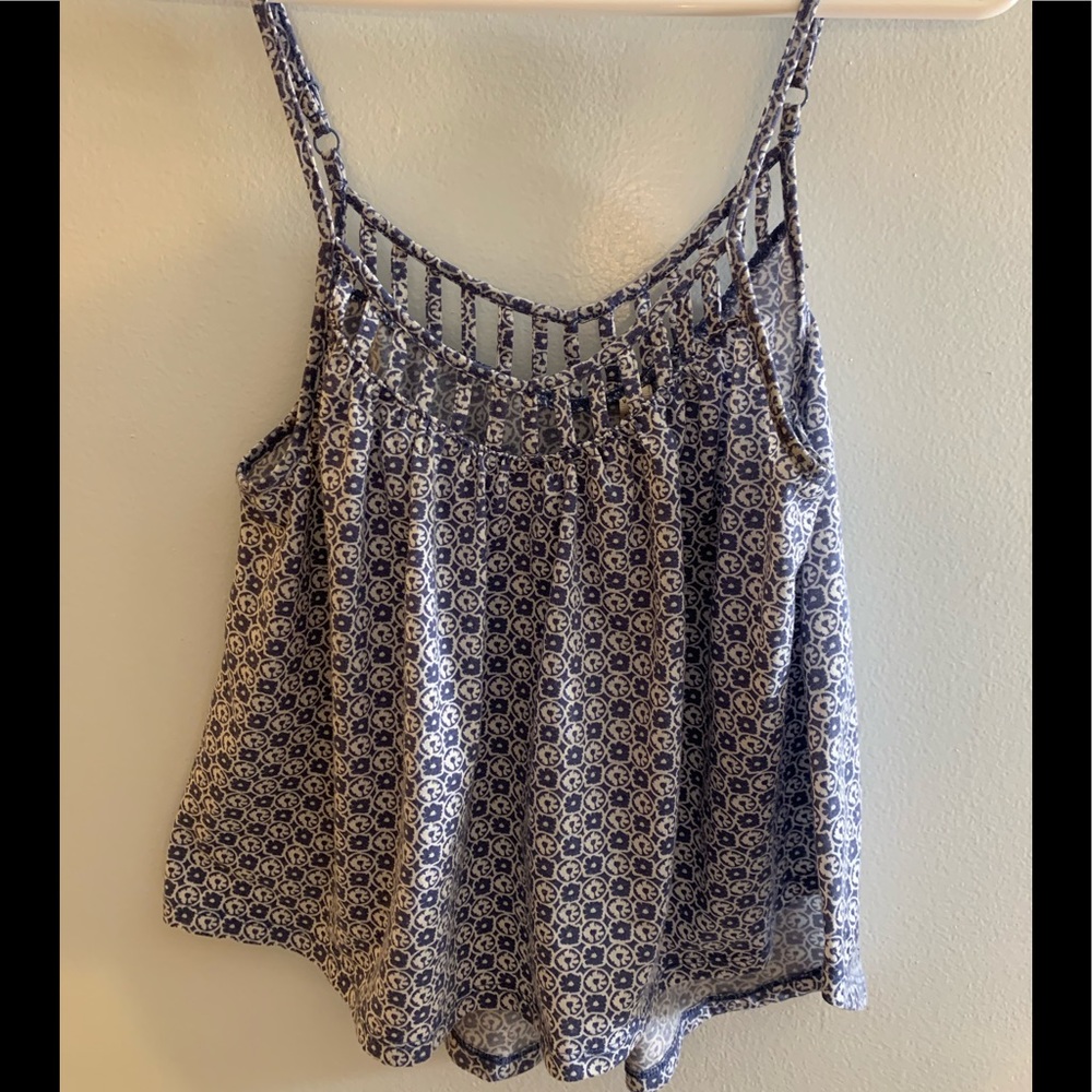 Mudd floral tank XS